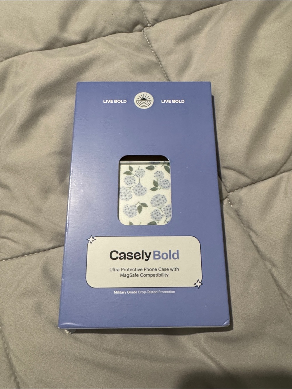 Brand new Casely iPhone 18 pro hydrangea